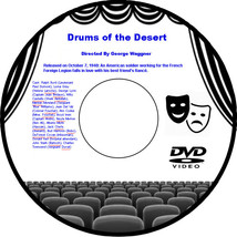 Drums of the Desert 1940 DVD Movie Western Ralph Byrd Lorna Gray George Lynn Wil - £3.98 GBP