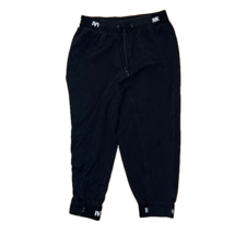 Ivy Park Cropped Black Ankle Joggers Womens Small Athleisure Casual - £17.54 GBP