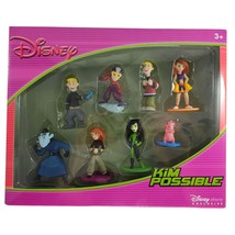 Disney Store Kim Possible Exclusive Character Playset 8 Figure Set - £105.85 GBP