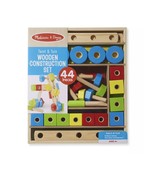 Melissa &amp; Doug Twist &amp; Turn Wooden Tools Construction Play Set (44 Pieces) - $527.58 MXN