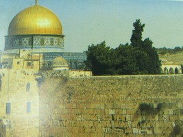 Vintage Postcard Jerusalem Western Wall 31317 Isreal - $17.81