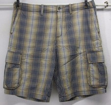 TOMMY BAHAMA JEANS (38W) METAL SNAP BUTTON FLAP CARGO SHORTS MULTI-COLOR... - $35.44