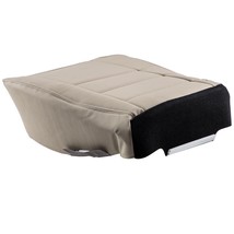 Driver Side Leather Bottom Seat Mat Cover  Beige For Ford F250 F350 2002... - £45.40 GBP