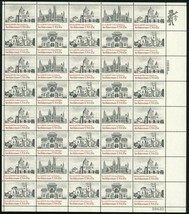 American Architecture - Sheet of Forty 15 Cent Postage Stamps Scott 1838-41 - £15.14 GBP