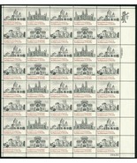 American Architecture - Sheet of Forty 15 Cent Postage Stamps Scott 1838-41 - $18.95