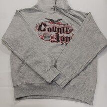 Mill-Tex COUNTY JAM 2012 Mens Gray Cotton Blend Graphic Hoodie Sweatshirt Size M image 15