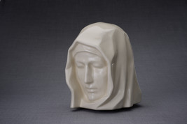 Handmade Cremation Urn for Ashes The Holy Mother - Large | Transparent |... - $450.00+