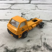 Vintage Tow Truck Diecast Vehicle Orange Collectible 1:68 Toy Car  - $14.84