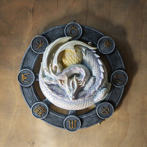 Ostara Drake Spring Equinox Wheel of The Year Sabbats Of The Dragon Wall Decor - £47.94 GBP