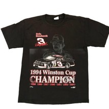 Dale Earnhardt Nutmeg Mills T Shirt Nascar Champion USA Large L 1993 Vtg - $29.65