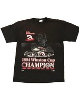 Dale Earnhardt Nutmeg Mills T Shirt Nascar Champion USA Large L 1993 Vtg - £23.23 GBP