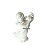 Angel Figurine Christmas Decoration Vintage Atlantic Mold Company Cerami... - £14.70 GBP