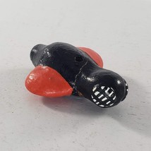 Vintage Fly Whistle Hand Painted Clay Big *AS IS Repaired* - £11.95 GBP