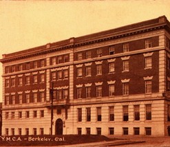 Berkeley CA California Sepia View YMCA 1910s Vtg Postcard Cardinell-Vincent - £3.68 GBP