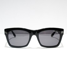 Tom Ford Nico-02 TF1062 01A Sunglasses Men&#39;s Square Shiny Black Smoke Le... - $399.83 CAD