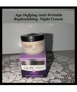 NEW Olay Age Defying Anti-Wrinkle Replenishing Night Cream - 2oz - $13.95