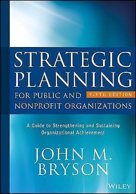 Strategic Planning for Public &amp; Non Profit HC 5th ed    [HARDCOVER] - $54.32