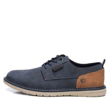 Xti Men&#39;s Oxfords Shoes Navy - $1,056.28 MXN