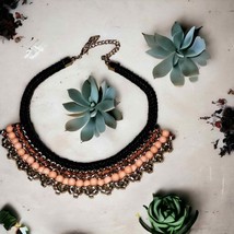 Exquisite a very lovely Gypsy tribal collar necklace - $38.61