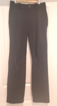 Lululemon Athletica Mens Small Hiking Workout Athletic Long Pants Black Pockets - £30.26 GBP