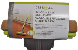 Casabella Wayclean Quick &amp; Easy Roller Mop Taupe/Green - £19.56 GBP