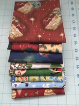Fat Quarter Bundles - Christmas Patterns - Cotton Fabric - £14.90 GBP