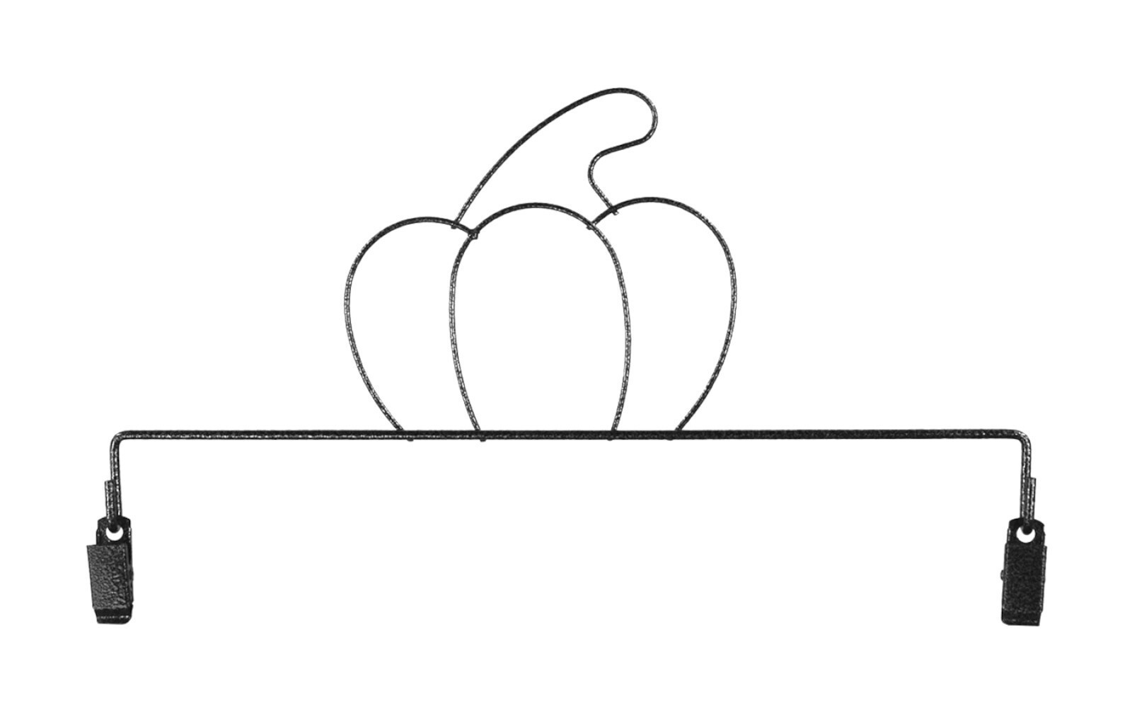 Classic Motifs 12 Inch Pumpkin Craft Hanger With Holding Clips - $10.95