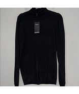 Black Turtleneck Sweater with Slim Fit - $17.64