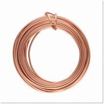 Premium Square Wire Elements - Soft Temper 18 Gauge, 7 Yard Copper Color Beading - £28.94 GBP