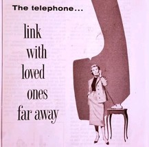 1958 Bell Telephone System AT&amp;T Advertisement Communication Vintage DWPP17 - $19.99
