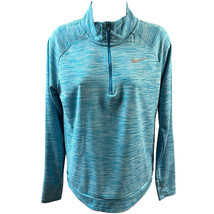 Nike Running Sweatshirt Pullover Quarter Zip Dri Fit Women Size Small Re... - $23.74