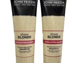 (2) John Frieda Sheer Everlasting Blonde Shampoo 8.45oz Color Preserving... - £38.26 GBP