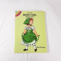 Little Irish Girl Paper Doll Tom Tierney Dover Little Activity Books Vintage - £13.88 GBP
