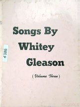 Songs by Whitney Gleason Volume Two 1971 Music / Song  Book 387a - £7.17 GBP