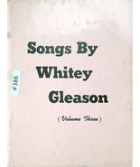 Songs by Whitney Gleason Volume Two 1971 Music / Song  Book 387a - £7.04 GBP