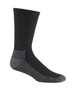 Wigwam Men&#39;s At Work 3-Pack Crew Socks, Black, X-Large - £23.98 GBP