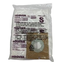 Hoover Type S HEPA Filtration Vacuum Bags 4010806S Sealed Pack - $9.20