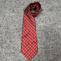 VTG Polo Ralph Lauren Silk Necktie Mens Red Paisley USA Made Dressy Casual - $18.29