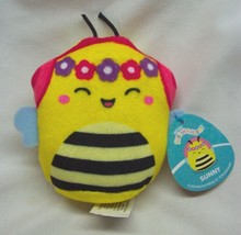 Squishmallows MINI SUNNY THE BEE 3&quot; Plush STUFFED ANIMAL Toy McDonald&#39;s NEW - $14.85
