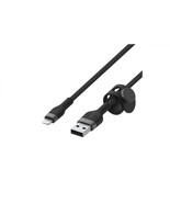 Belkin CAA010BT2MBK USB-A TO LTG, BRAID SIL, 2M, BLACK - $87.38 CAD