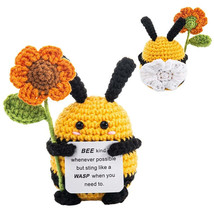 HandWoven Plush Crochet Energy Potato Doll Gift - £16.63 GBP