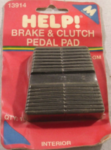 Dorman 13914 &quot;HELP!&quot; Brake &amp; Clutch Pedal Pad,General Motors,Qty of 1 - £3.93 GBP