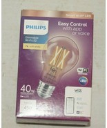 Philips 40W Equiv. LED Dimmable Smart Wi-Fi Wiz Connected Wireless In Amber - £8.55 GBP