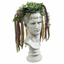 Roman Emperor Caligula Bust Planter 17&quot; - £68.81 GBP