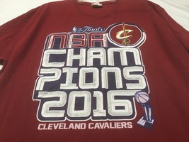 2016 NBA Finals Cleveland Cavaliers Champions T-shirt Men&#39;s Size XL Wine - £10.27 GBP