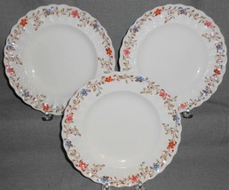 Set (3) Spode Wicker Dale Pattern Salad Plates Made In England - £31.74 GBP