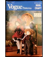 Uncut Linda Carr Stuffed Doll &amp; Clothes Vogue 9699 Vintage One Size - £5.57 GBP