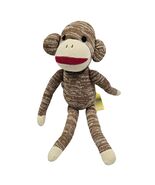 Gymboree Sock Monkey and Friends Plush Stuffed Animal Brown Soft Toy VTG... - $68.31