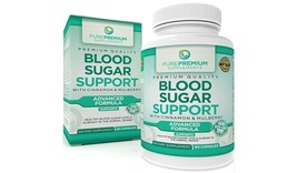 2 Bottles Pure premium blood sugar support -advanced formula  - $79.99