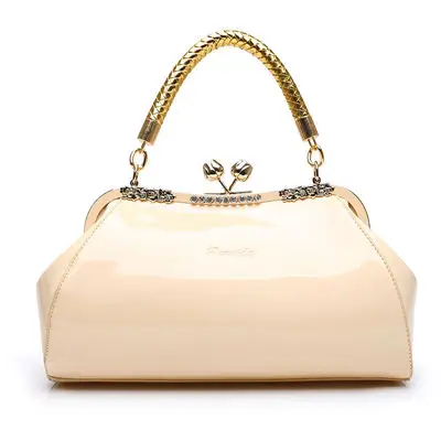 Patent Leather Women Handbag Shoulder Bags Brand Designer Diamonds Women Tote Ba - £40.16 GBP